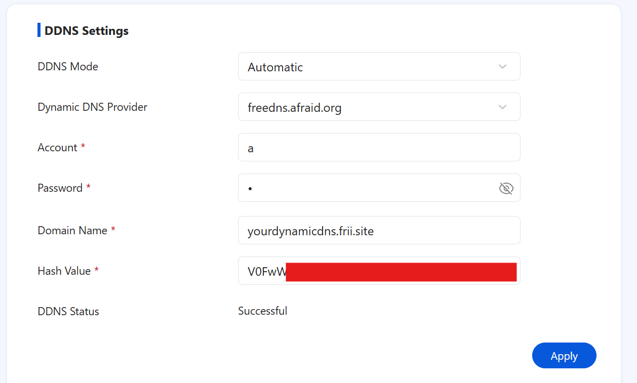 Direct URL href highlighted